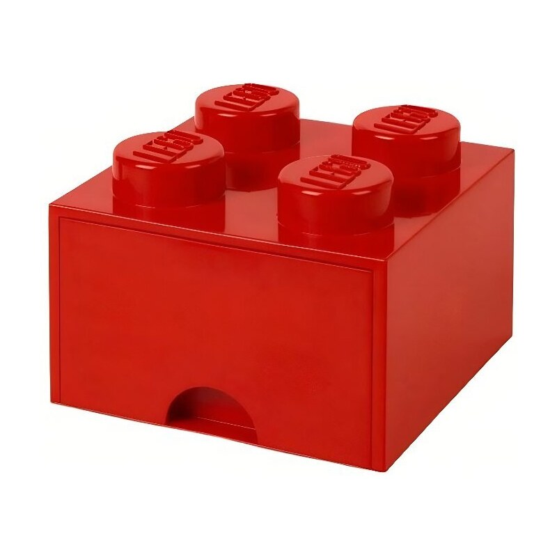 Lego Červený úložný box LEGO Storage 25 x 25 cm