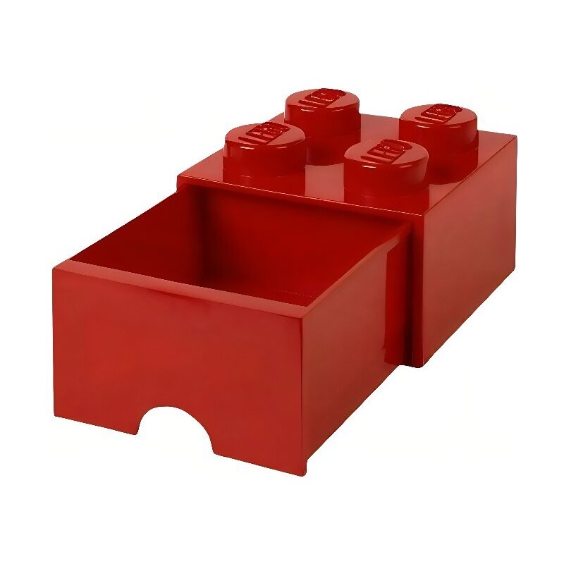 Lego Červený úložný box LEGO Storage 25 x 25 cm