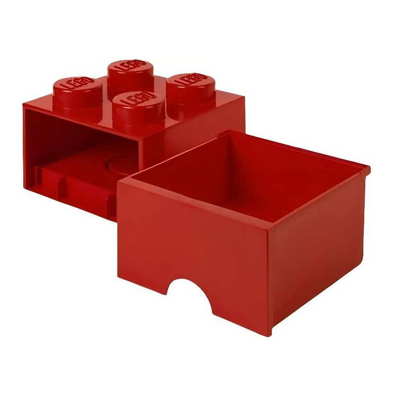 Lego Červený úložný box LEGO Storage 25 x 25 cm
