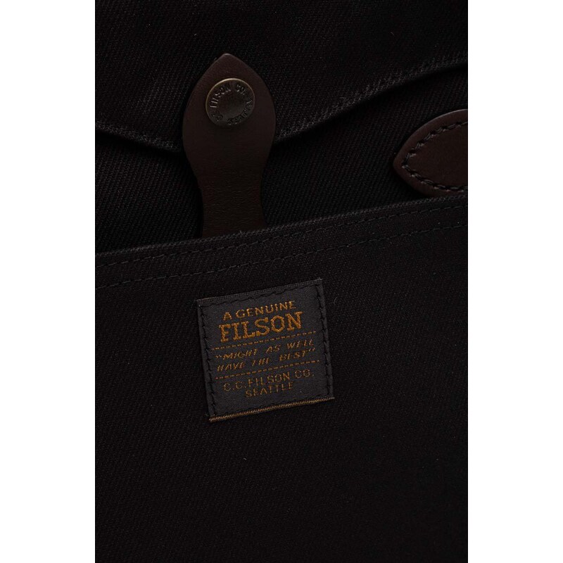 Taška Filson Original Briefcase černá barva, FMBAG0069