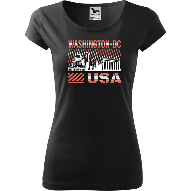 Fenomeno Dámské tričko Washington DC