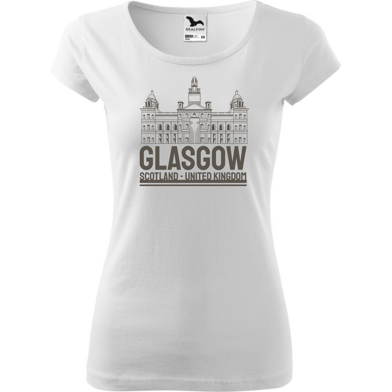 Fenomeno Dámské tričko Glasgow