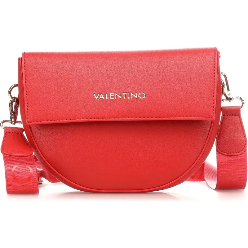 VALENTINO bags crossbody kabelka půlměsíc červená