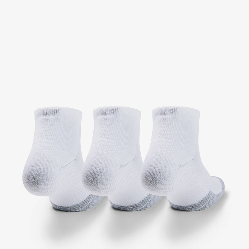 Pánské ponožky Under Armour Heatgear Locut White