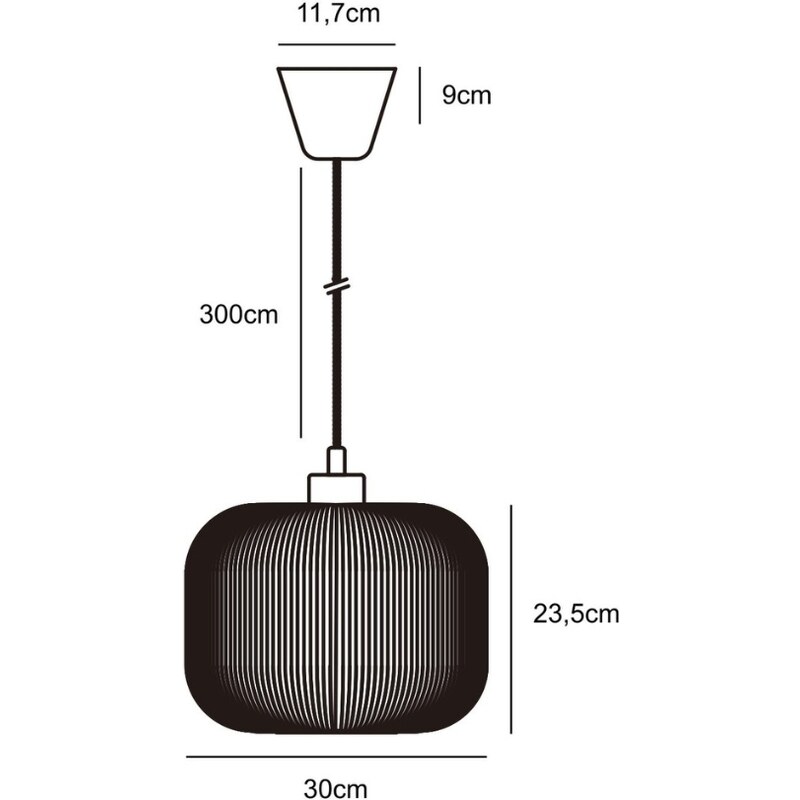 Nordlux Opálově bílé skleněné závěsné světlo Milford 30 cm