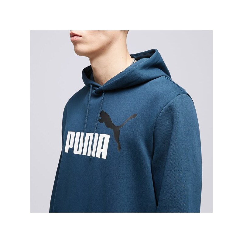 Puma Mikina S Kapucí Core Ll Hd Marina Blue Muži Oblečení Mikiny 58676471