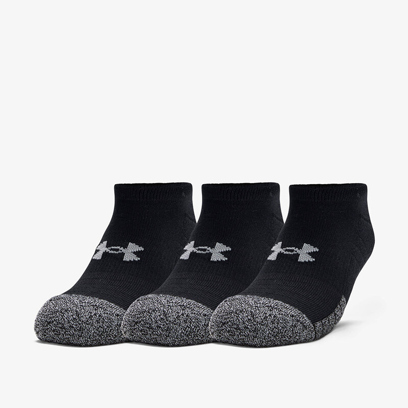 Pánské ponožky Under Armour Heatgear No Show Socks Black