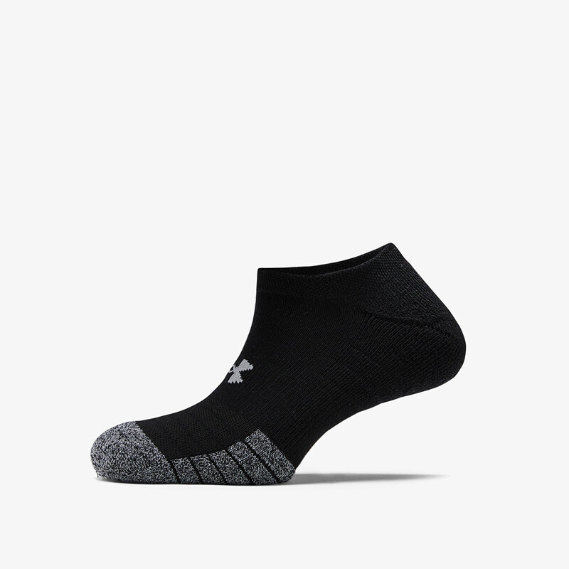Pánské ponožky Under Armour Heatgear No Show Socks Black