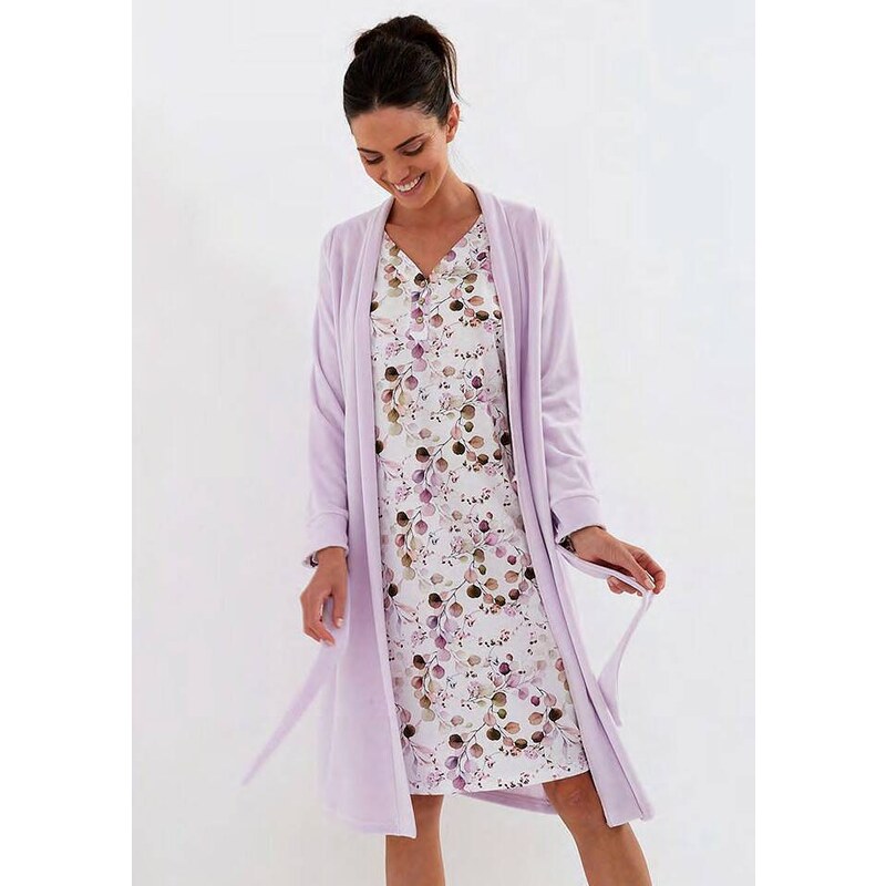 Bathrobe Cana 222 S-XL violet