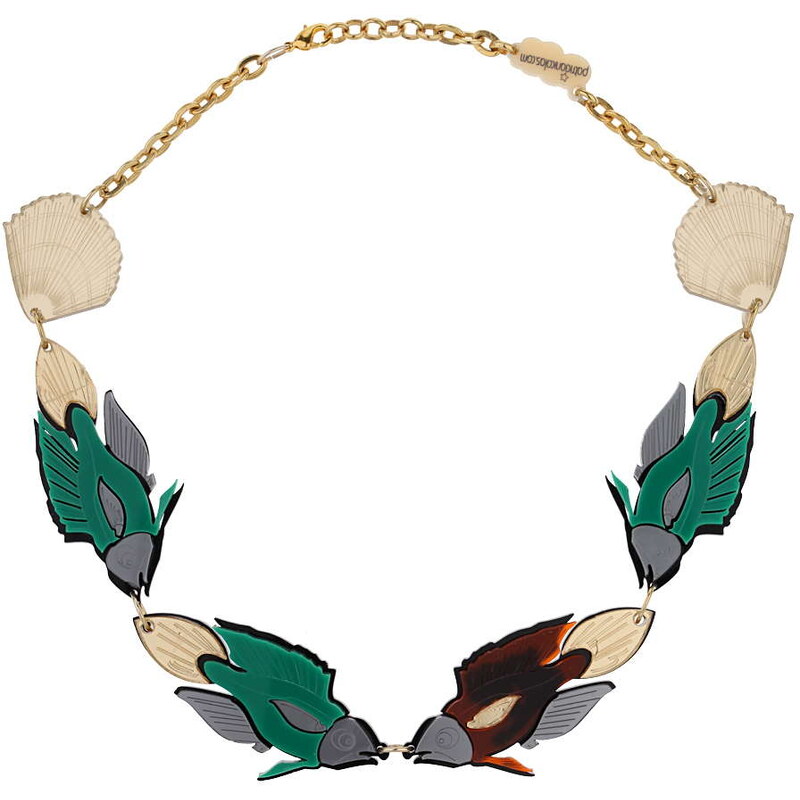 Fish and Shell Collar by Patricia Nicolás for Topshop