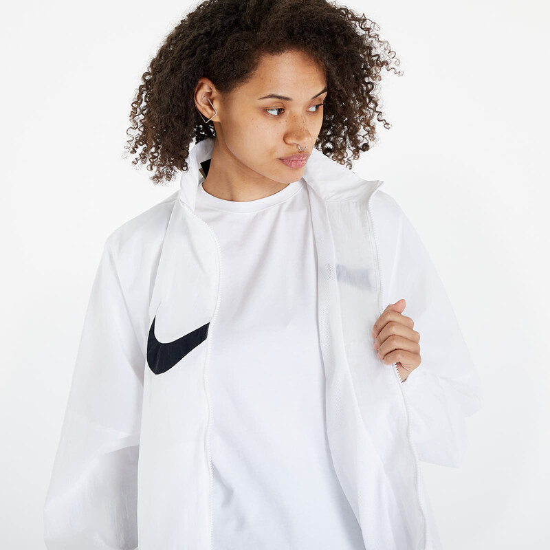 Dámská větrovka Nike NSW Essential Woven Jacket Hbr White/ Black
