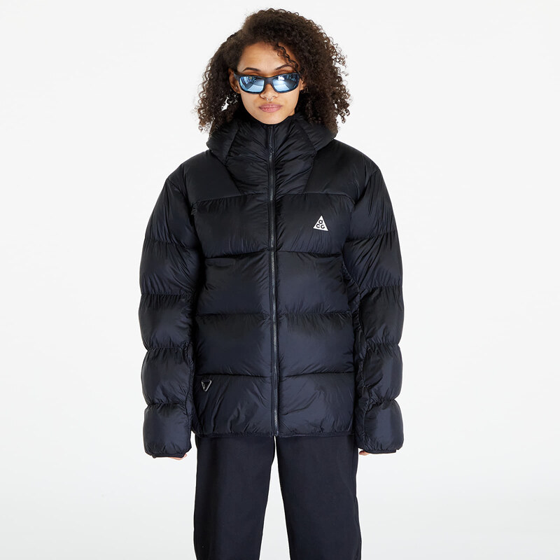 Pánská péřová bunda Nike Therma-FIT ADV ACG "Lunar Lake" Puffer Jacket UNISEX Black/ Black/ Dark Smoke Grey/ Summit White