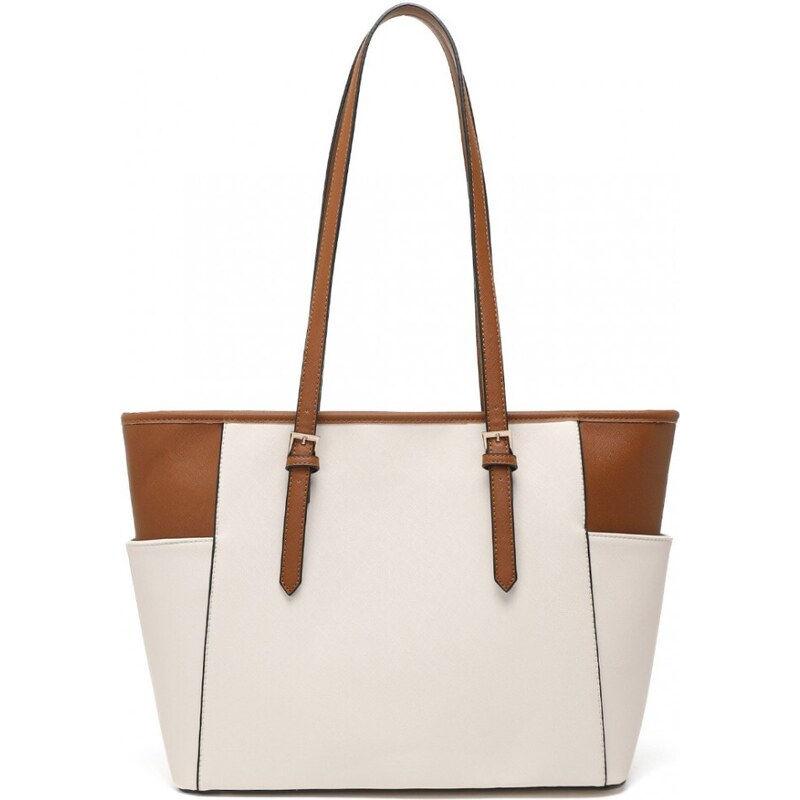 Miss Lulu Kabelka shopper City Beige/Brown