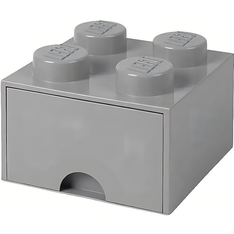 Lego Světle šedý úložný box LEGO Storage 25 x 25 cm