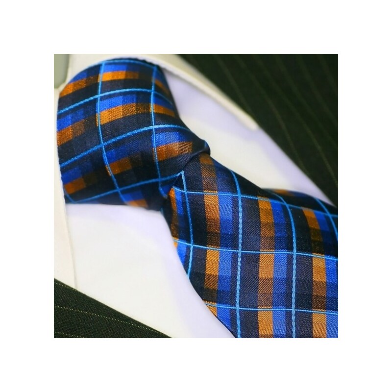 Binder de Luxe kravata 100% hedvábí vzor 664