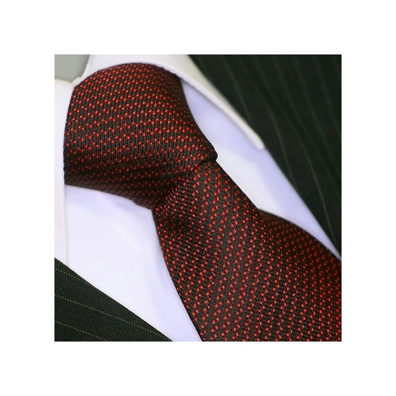 Binder de Luxe kravata 100% hedvábí vzor 676
