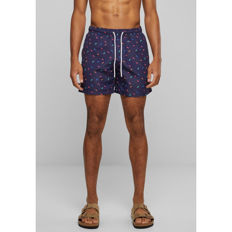 Urban Classics Sluneční brýle vzor Swim Shorts aop
