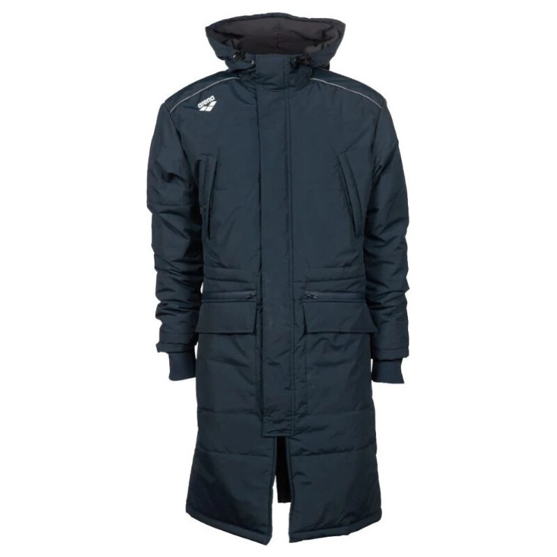 Plavecká parka Arena Tea Unisex Parka Solid Navy