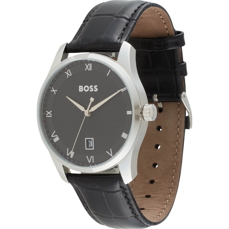 BOSS Analogové hodinky černá 92343093