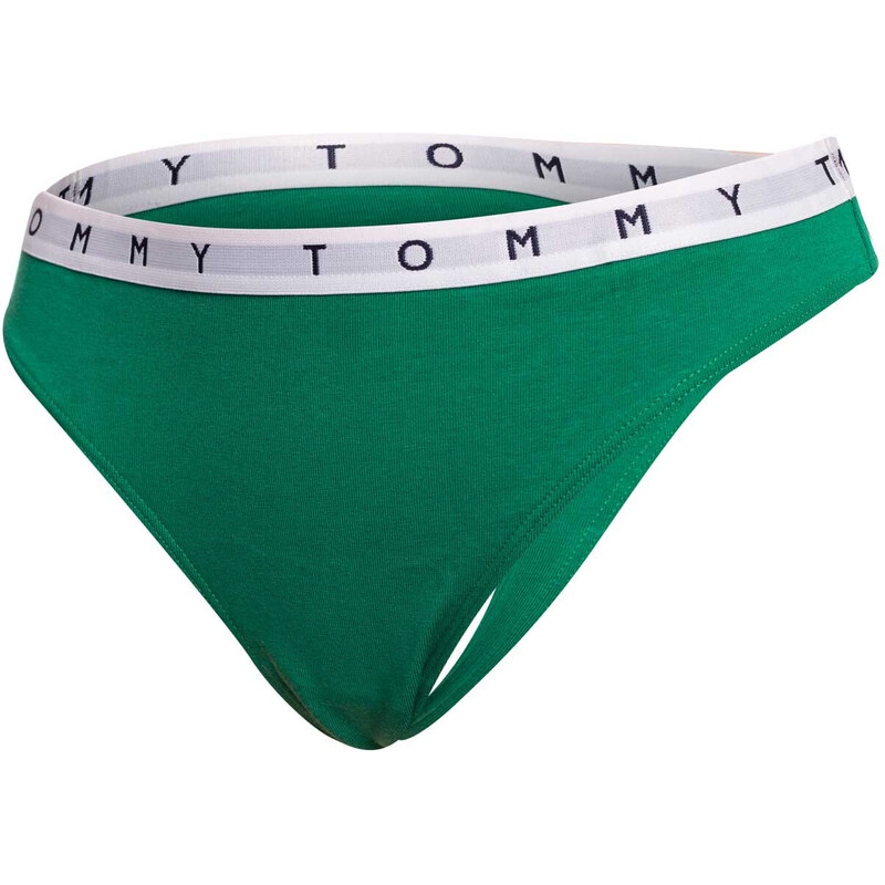 Tommy Hilfiger 3Pack tanga kalhotky UW0UW025210V3 Green/Pink/Black