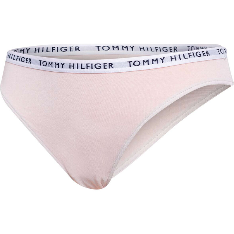 Tommy Hilfiger 3Pack tanga kalhotky UW0UW028280R2 Brown/Red/Ecru