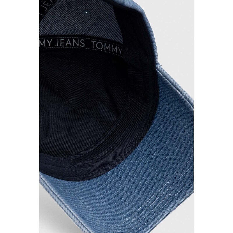 Bavlněná baseballová čepice Tommy Jeans s aplikací