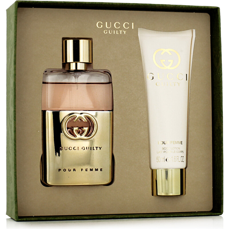 Gucci Guilty Pour Femme EDP 50 ml + BL 50 ml W varianta Green Christmas Cover with stars