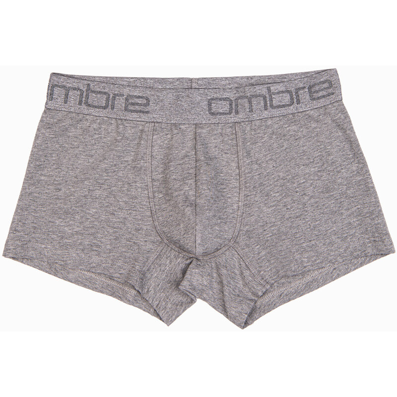 Ombre Clothing Pánské bavlněné boxerky s logem - 3-pack mix V3 OM-UNBO-0105