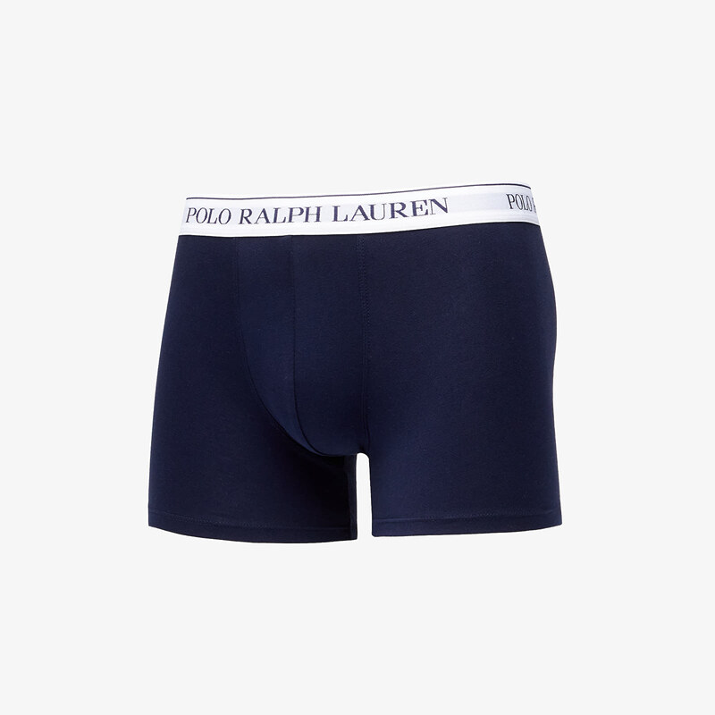 Boxerky Ralph Lauren Stretch Cotton Boxer Brief 3-Pack Seam Foam/ Dark Navy/ Lavender