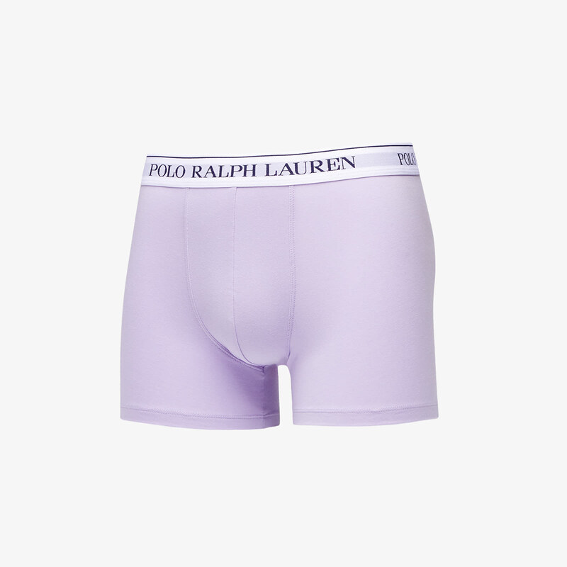 Boxerky Ralph Lauren Stretch Cotton Boxer Brief 3-Pack Seam Foam/ Dark Navy/ Lavender