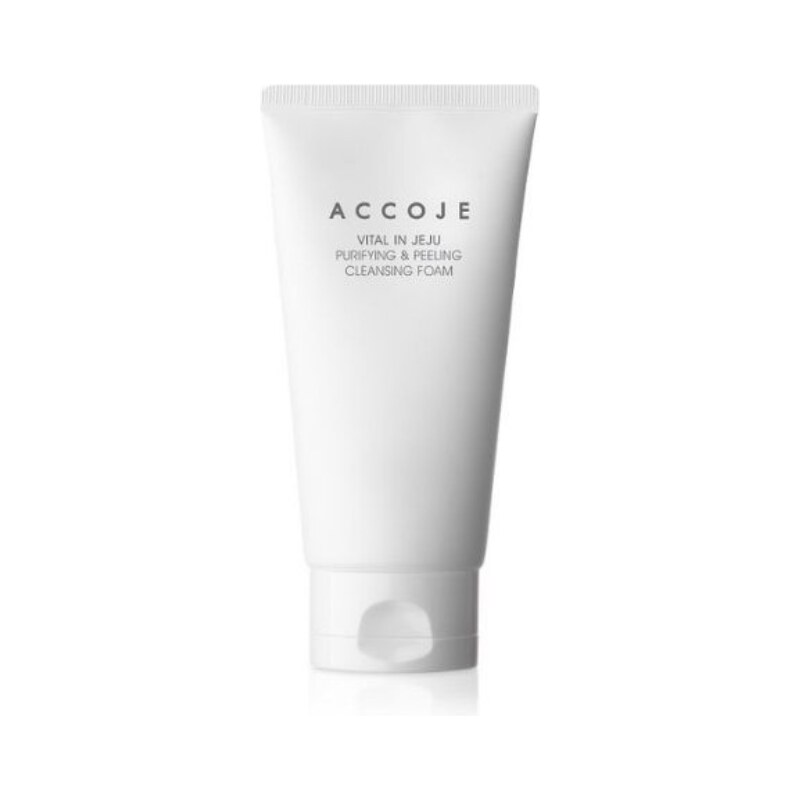 ACCOJE - VITAL IN JEJU PURIFYING & PEELING CLEANSING FOAM - Korejská čistící pěna 150 ml