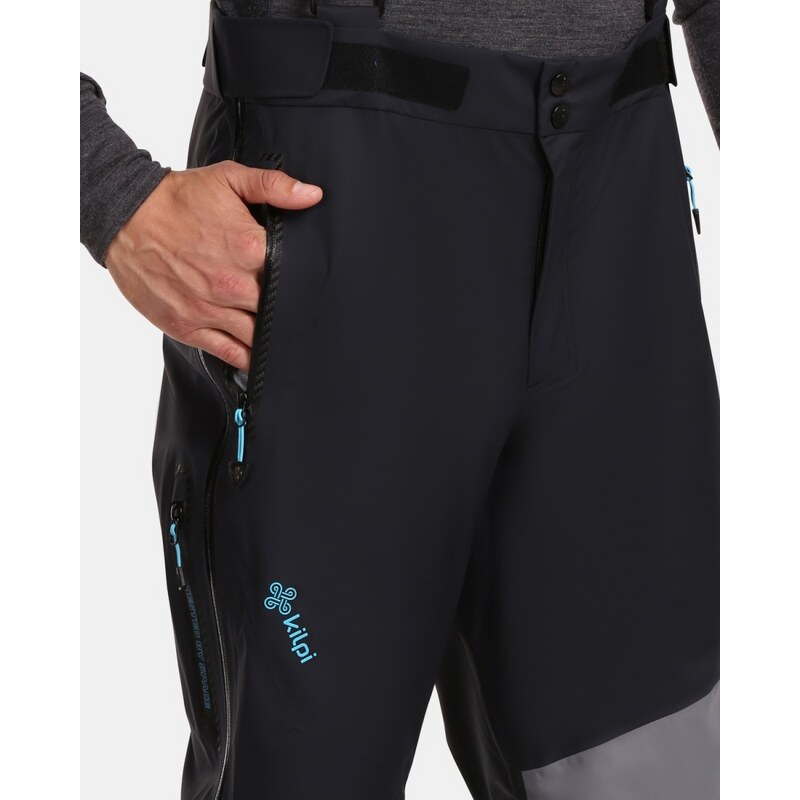Pánské nepromokavé lyžařské kalhoty Kilpi LTD COSMO-M černá