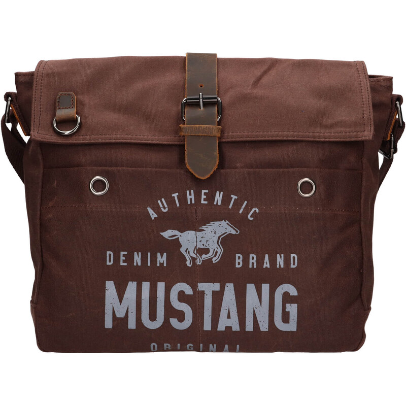 Pánská taška přes rameno Mustang Iggo - hnědá