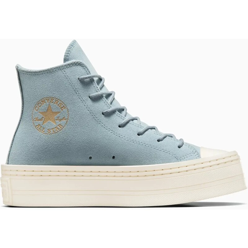 Converse Chuck Taylor All Star Modern Lift Platform Suede Cocoon Blue/Egret/Egret A06816C