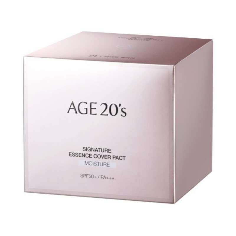 AGE20s - SIGNATURE ESSENCE COVER PACT MOISTURE IVORY - Hydratační Make-up a náhradní náplň