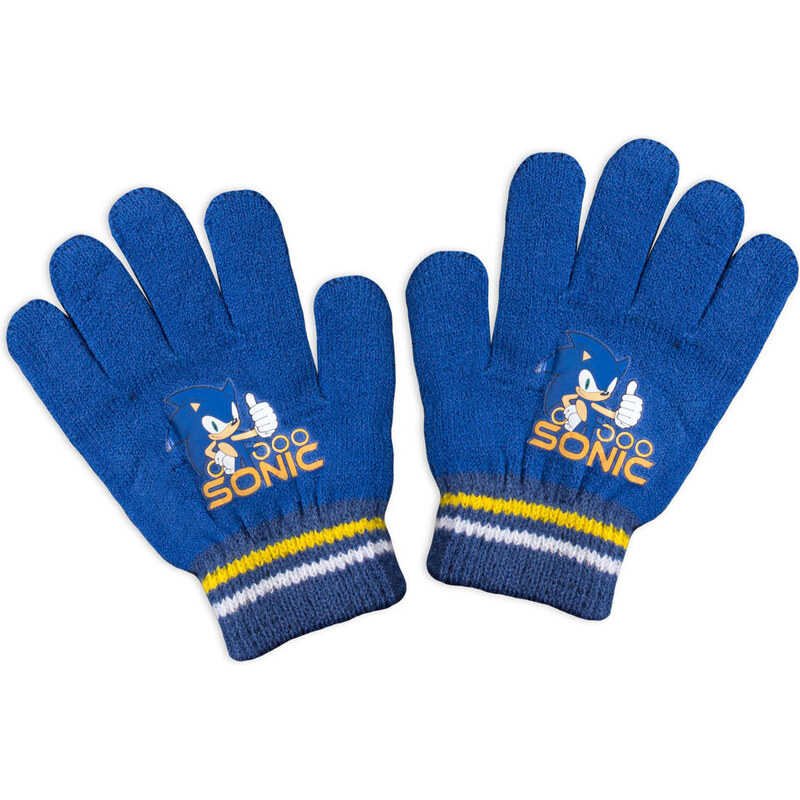 Chlapecké rukavice SONIC modré