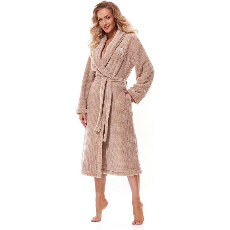 L&L župan dámský 2323 Monique - béžová, 3XL 88425572