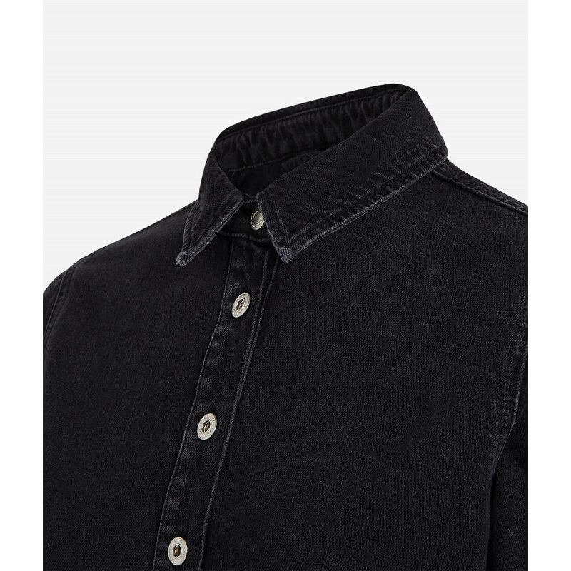 ŠATY KARL LAGERFELD JEANS KLJ DARTED DENIM SHIRT DRESS