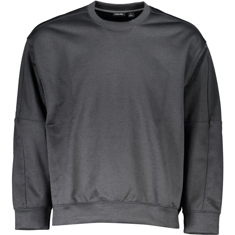 Černá mMikina Calvin Klein bez zipu