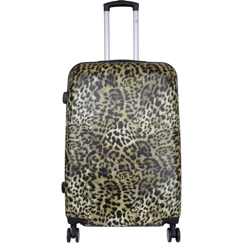 MONOPOL Střední kufr Leopard