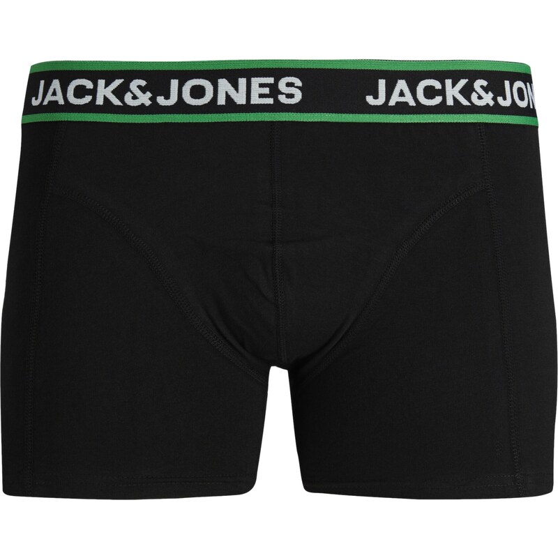JACK & JONES Boxerky zelená / pink / černá / bílá