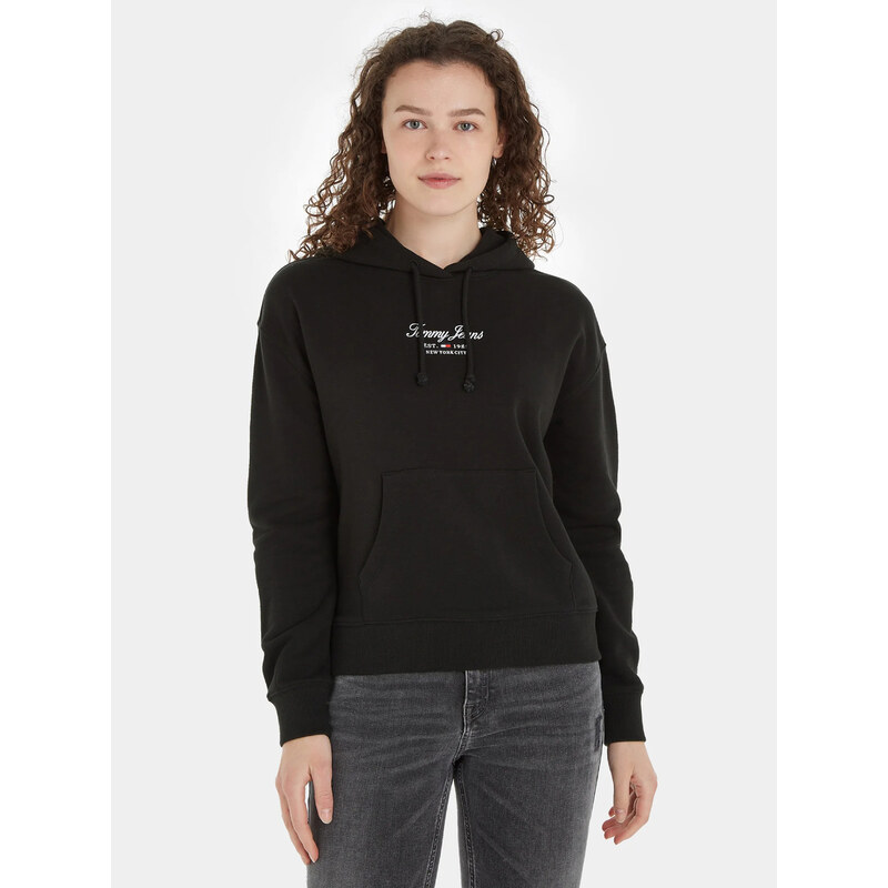 Tommy Jeans dámská černá mikina