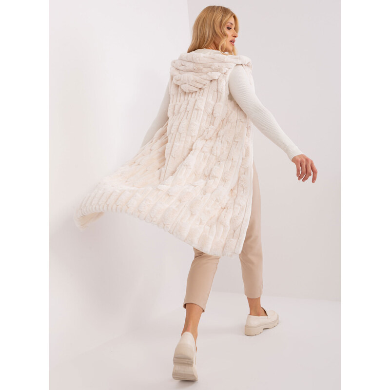 Wool Fashion Italia Vest-AT-KZ-2368-1.06-ecru