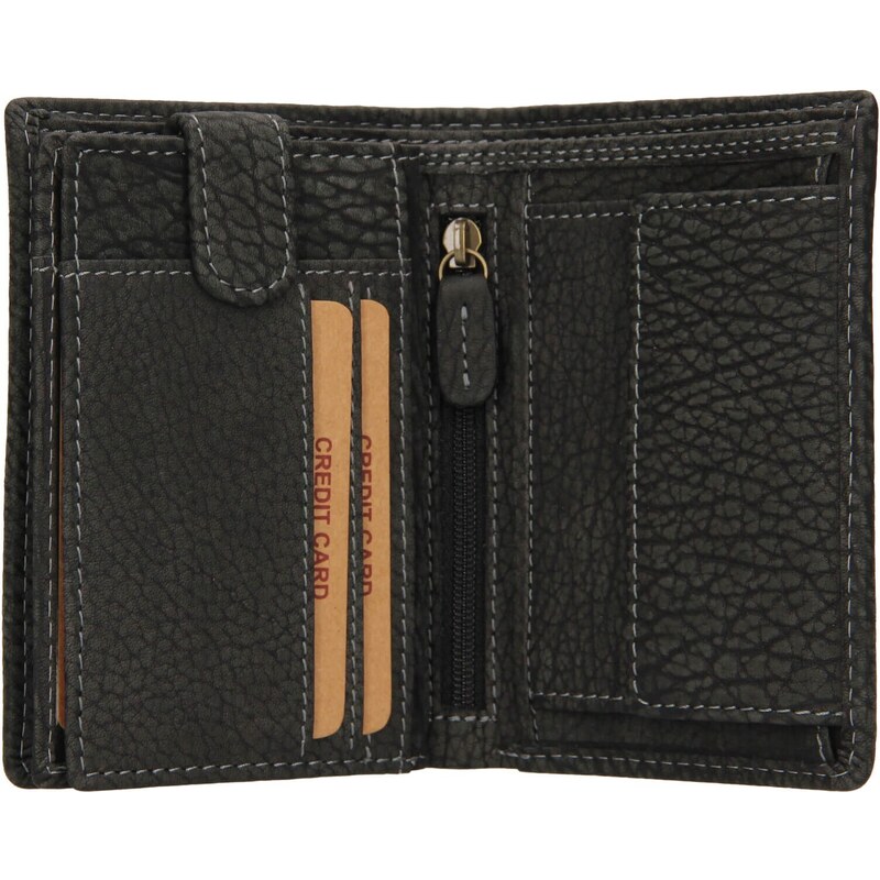 Pánská kožená peněženka Lagen Pavolov - černá