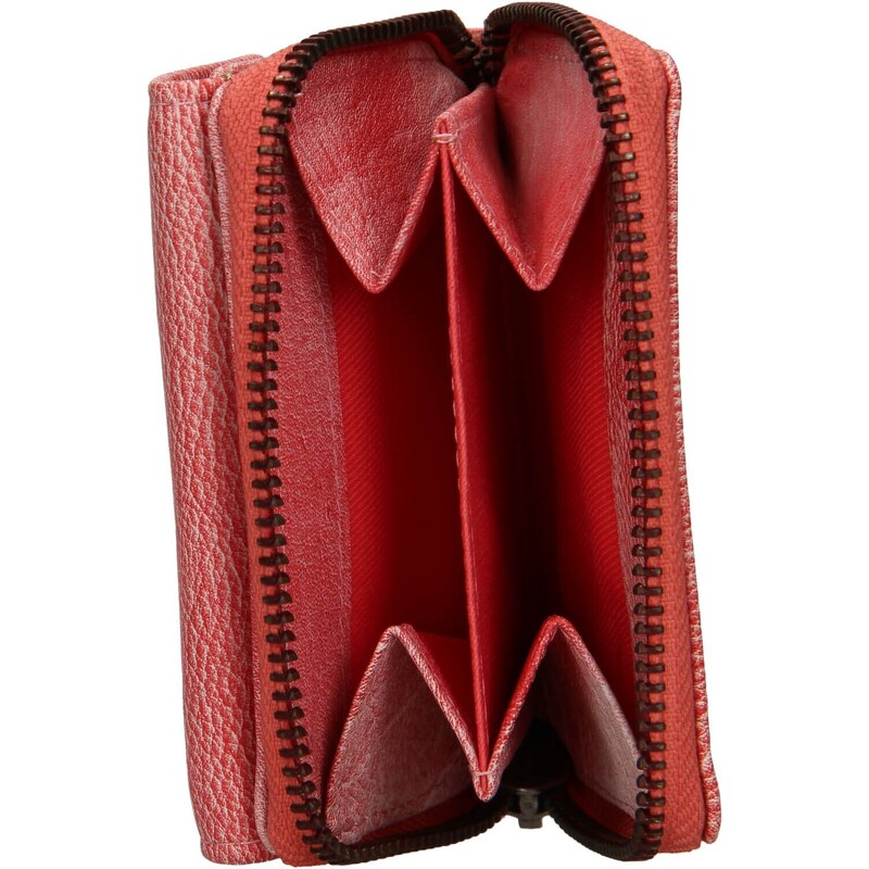 Dámská kožená peněženka Lagen Carmena - oranžová