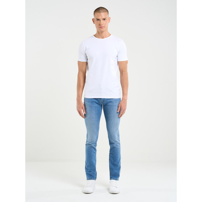 Big Star Man's Tapered Trousers Denim 110876 -133