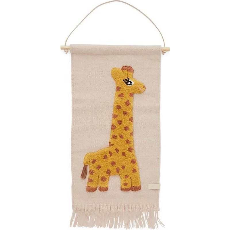 Nástěnná dekorace OYOY Giraffe Wallhanger