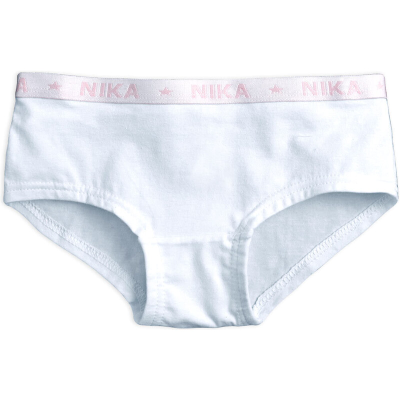 Dívčí kalhotky NIKA PETITE bílé 88421530