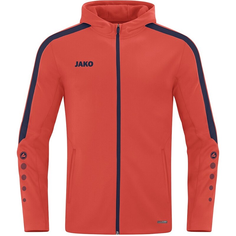 Bunda s kapucí Jako Power Jacket Women 6823w-375