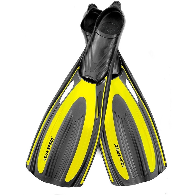 AQUA SPEED Unisex's Snorkel Flippers Hydro Pattern 18